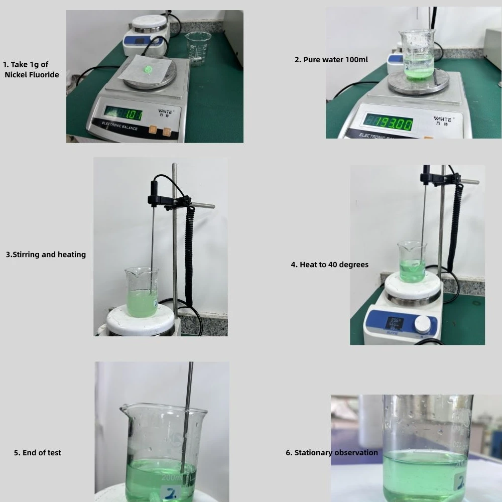 Фторид никеля: Применение, области применения и особенности растворения